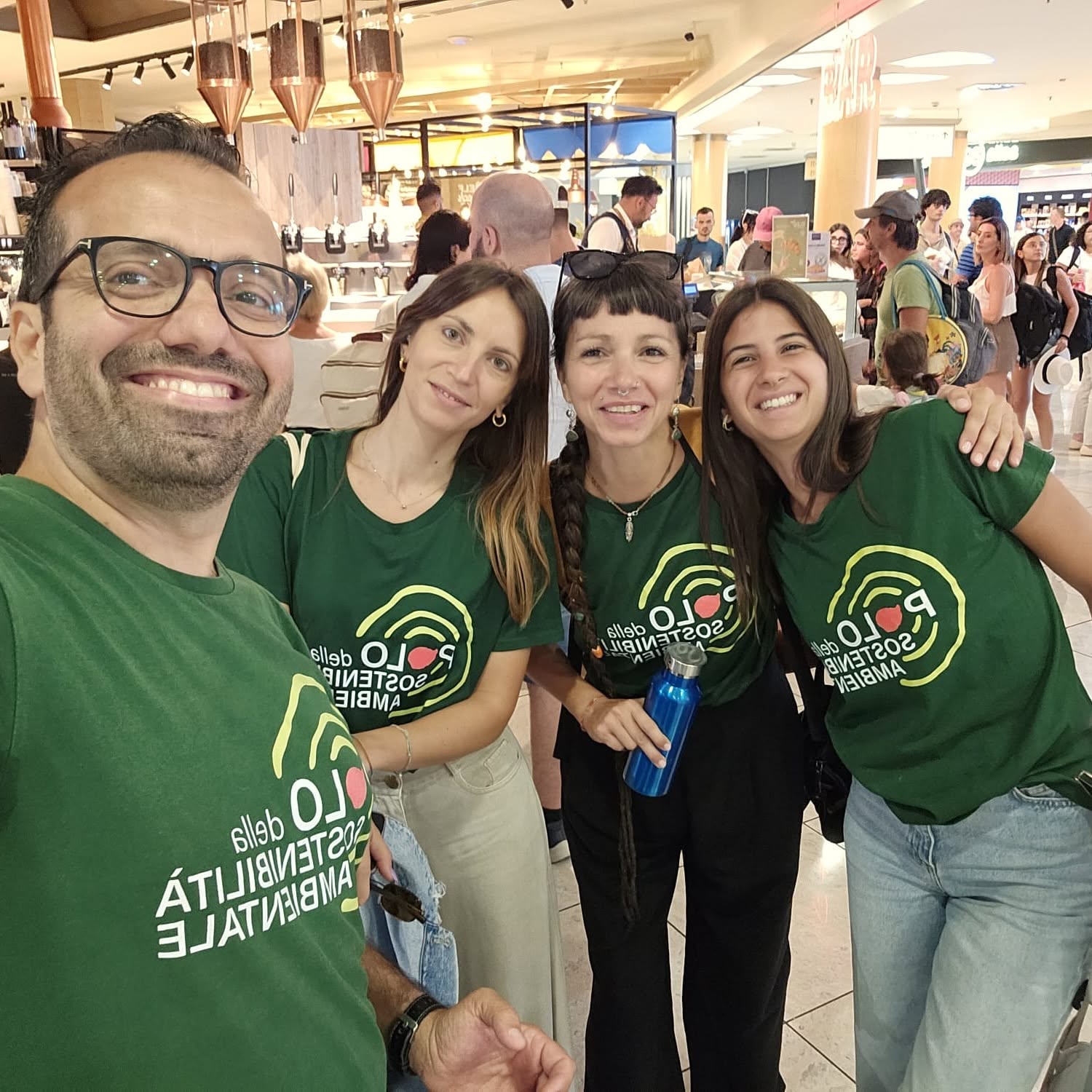 Delegazione del Polo della Sostenibilità Ambientale durante la missione a Bruxelles